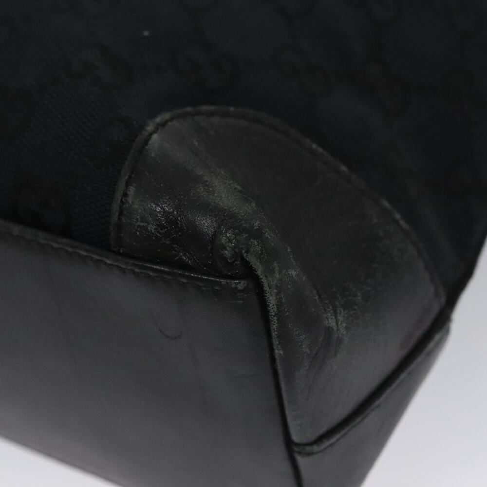 GUCCI GG Canvas Hand Bag Black - Picture 12 of 16